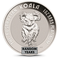 Australia 1 Oz Platinum Koala Random Year (BU)